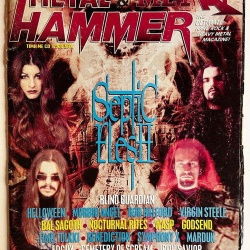 Metal Hammer & Heavy Metal issue 160 May 1998 used without CD