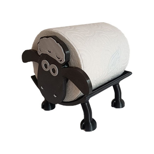 Shaun Sheep 3D Printed Funny Bathroom Decor for Toilet Paper New