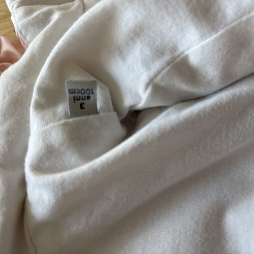 Moncler kids jacket like new, size 2-3 years, white and pink