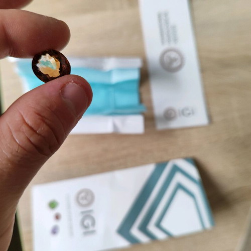 Natural Topaz 13.60 ct with IGI Certification