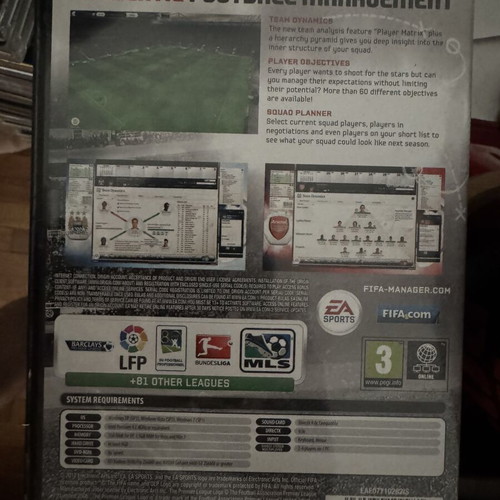 FIFA Manager 13 PC game like new