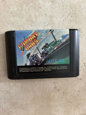 Combat Cars Sega Genesis game