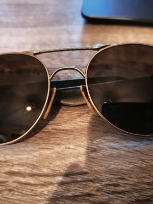 Web sunglasses used, brown