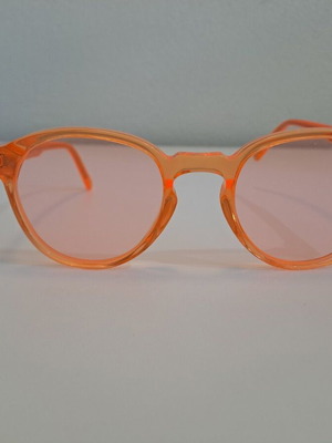 Retrosuperfuture Andy Warhol/Oja orange sunglasses like new