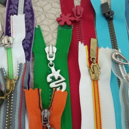 Zipper set new, pack of 35 pieces