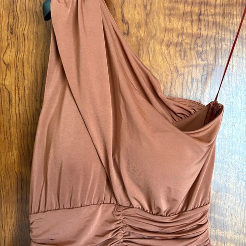 Lynne formal dress terracotta like new, size XL