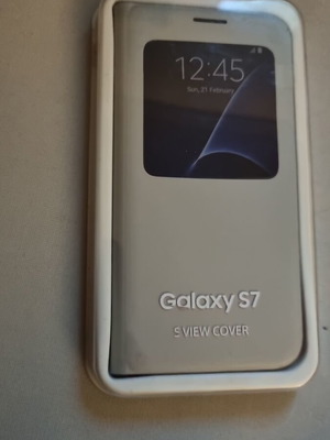 Θήκη Samsung Galaxy S7 γνήσια S View Cover καινούργια