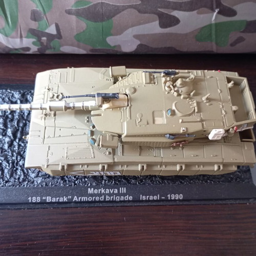Merkava III 1:72 Die-Cast Military Tank Model by DeAgostini