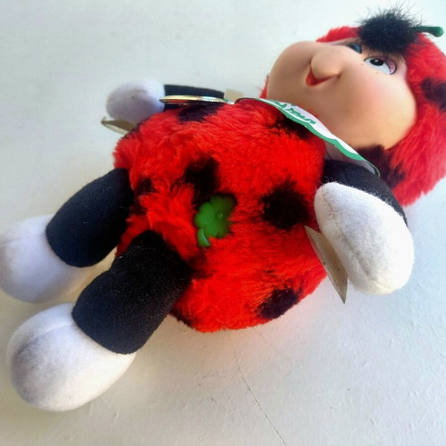 Lutrini Ladybug Noel 80s vintage toy, new condition, medium size