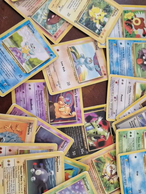 Pokemon cards used, pack of 45, vintage