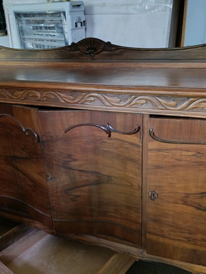 Antique buffet used, 100 years old, preserved