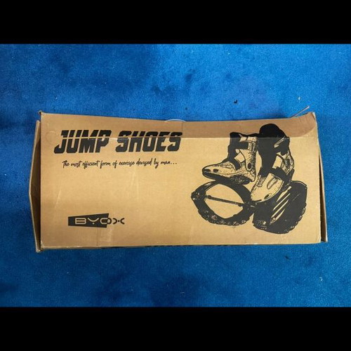 BYOX Jump Shoes Kangoo Jumps XL size 41 like new, black