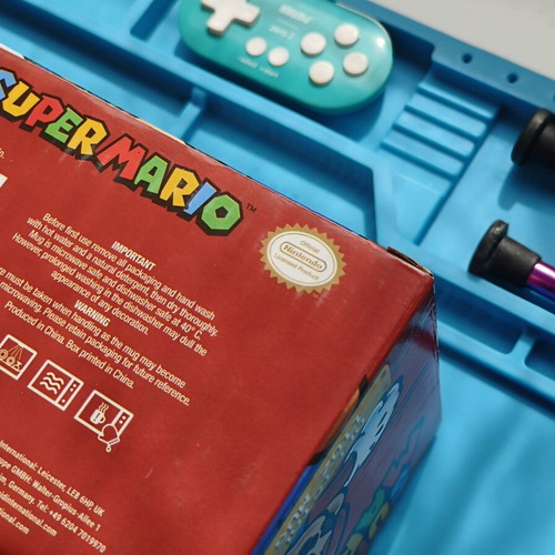 Super Mario All-Stars Mug new, black ceramic