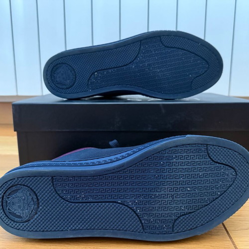 Versace sneakers size 40, navy and bordo