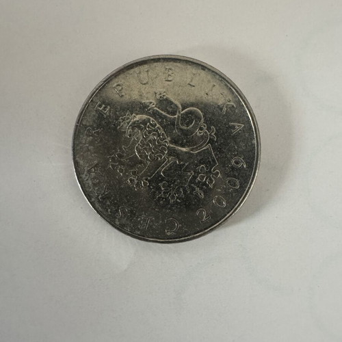 1 Koruna Česka coin 2021 like new, Saint Wenceslas crown