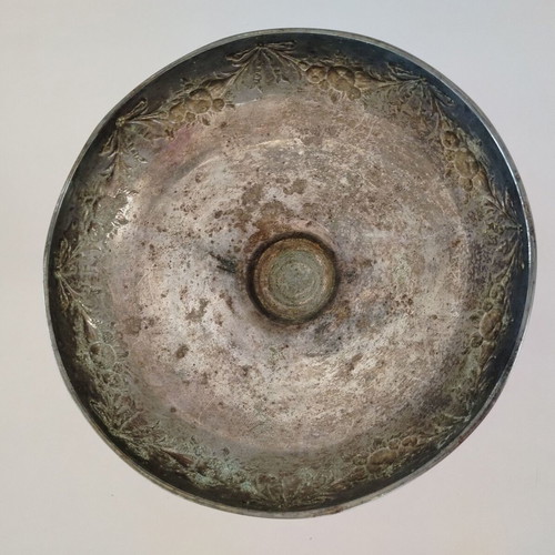 Metal bowl fruit bowl used with Bavaria mark