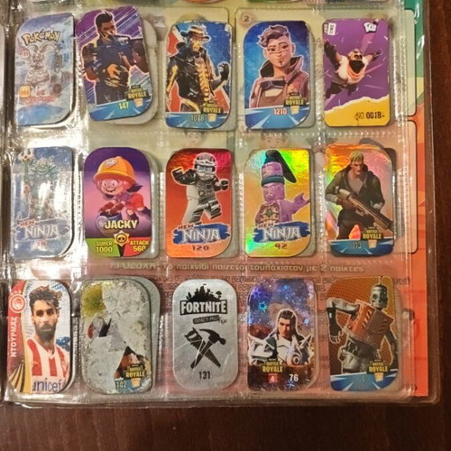 Brawl Stars metal tags used