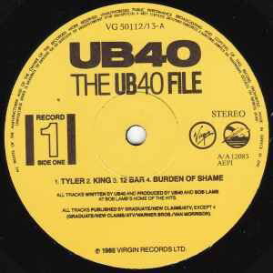 UB40 The UB40 File double album used