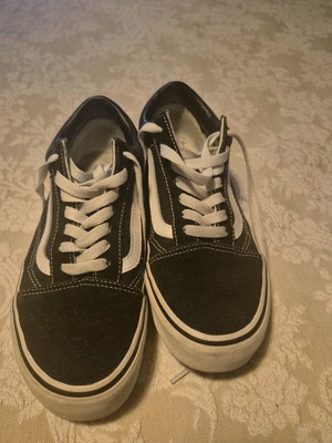 Vans Ward women's flatform sneakers black size 38 like new