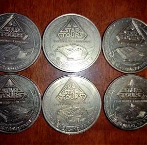 Star Wars Disneyland τουριστικα αναμνηστικα μετάλλια Monnaie de Paris.-6-