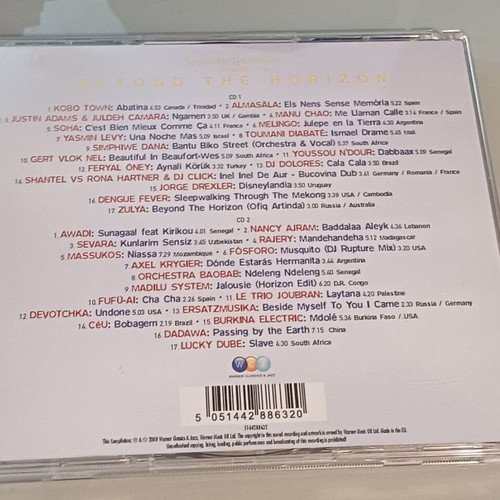 Various Sounds Of The World Presents Beyond The Horizon 2CD like new