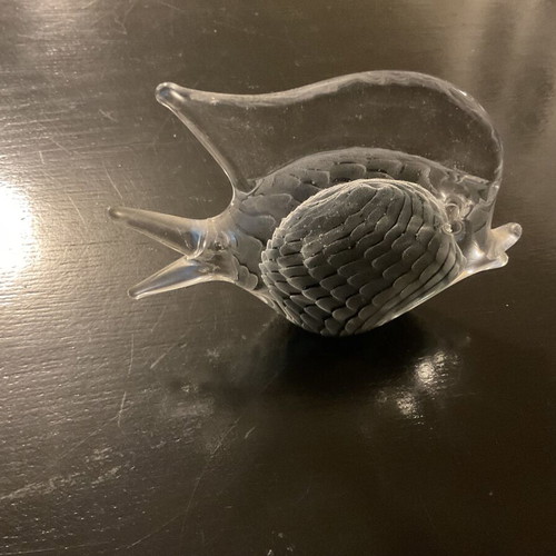 Small Murano crystal fish used with broken fin