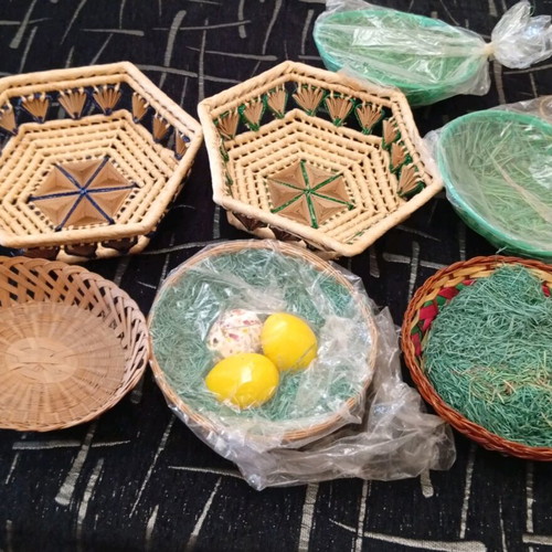 Baskets like new, set of 7 pieces