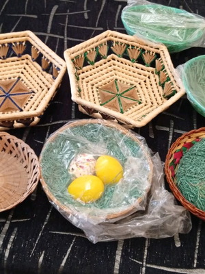 Baskets like new, set of 7 pieces