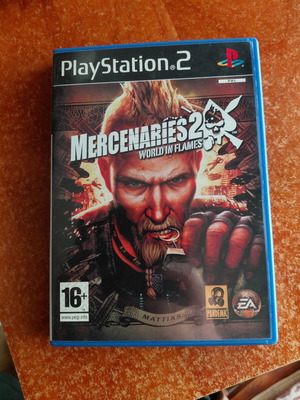 Mercenaries 2 World in Flames PS2 complete