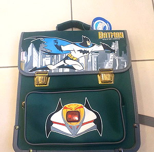 vintage paxos batman σχολικη τσαντα