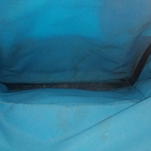 Vintage school bag used with wheels and compartment