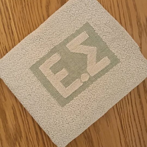 Greek army towels used, set of 4 pieces