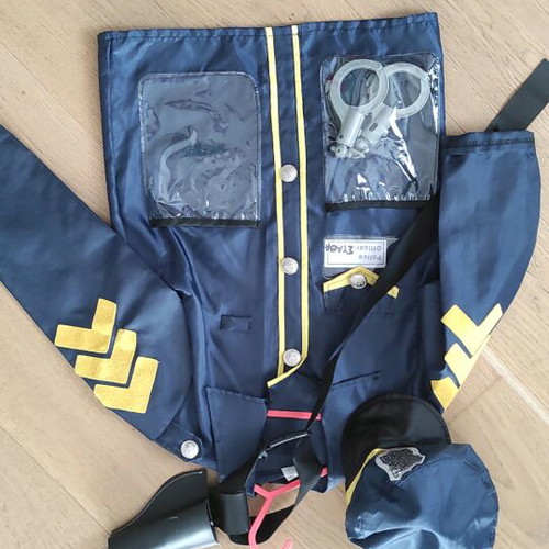 Carnival police costume like new for ages 4-8