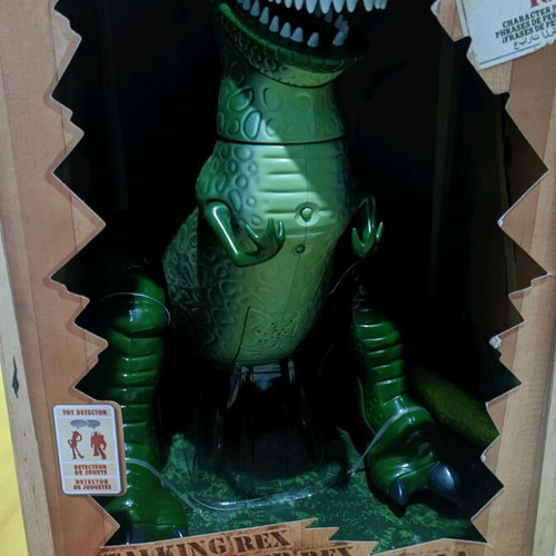 Toy Story Rex talking figure new, authentic