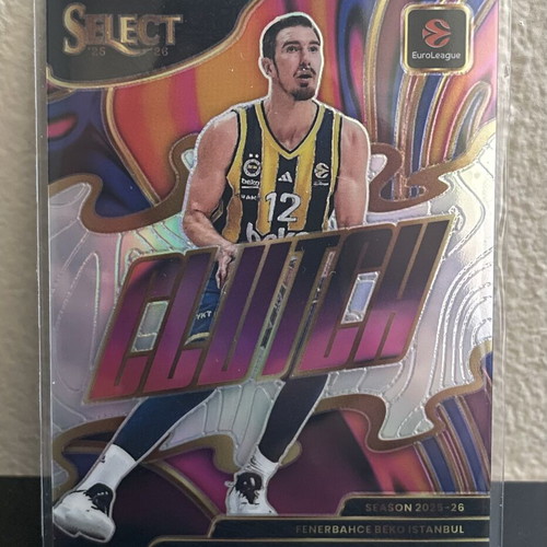 Nando De Colo 2025-26 Panini Select Euroleague #20 Clutch card like new