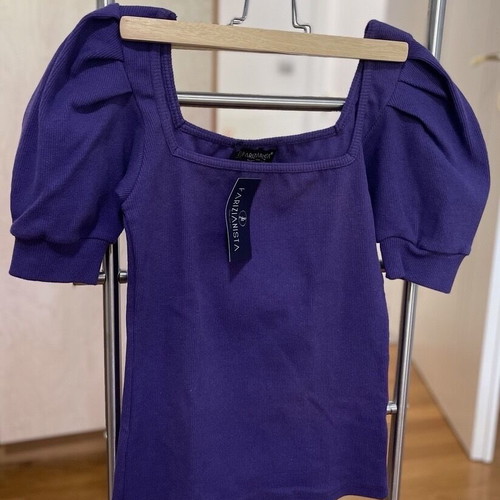 Parizianista women's t-shirt new, purple, one size