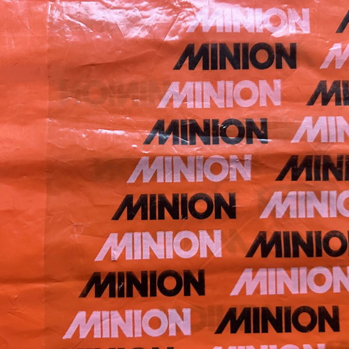 Minion Large Collectible Bag like new