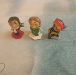 Kinder Funny Students figures used, set