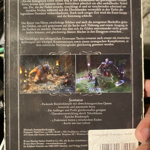Grotesque Tactics 2 PC game good condition