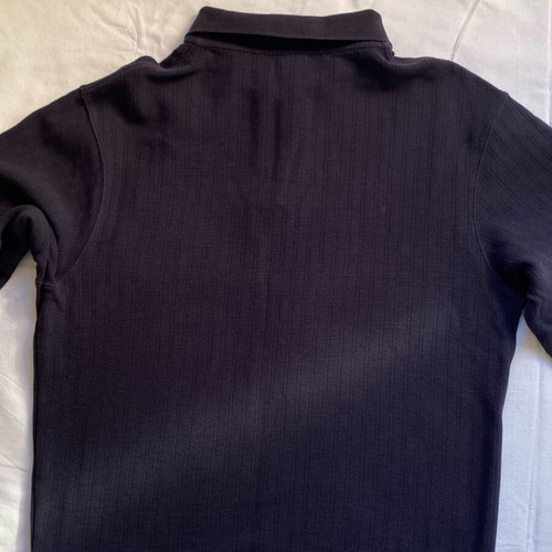 Zara shirt with collar size L like new, black