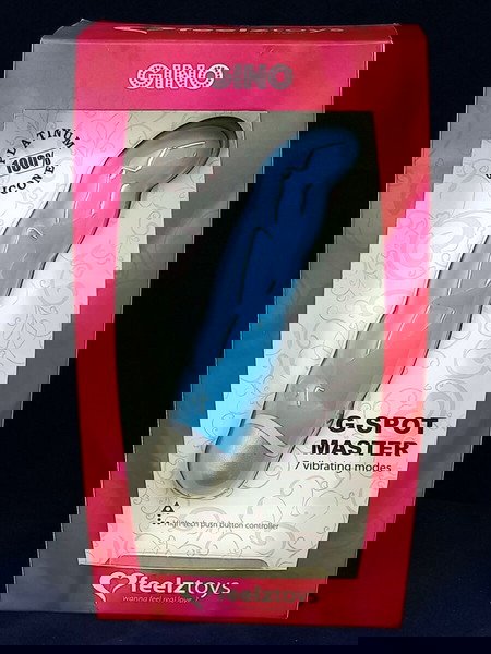 GINO G-SPOT MASTER POWERFULL ULTRA QUIET VIBRATOR LOVE EROTIC TOY DILDO ΔΟΝΗΤΗΣ