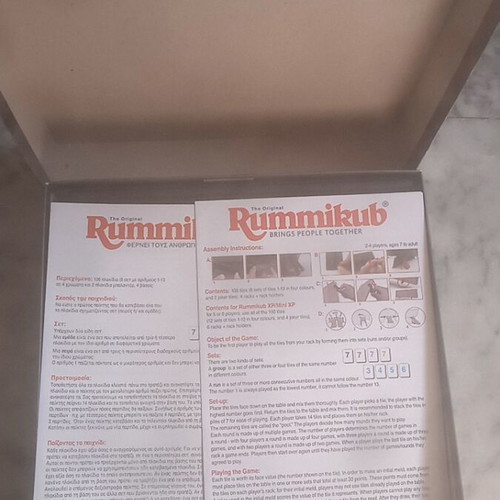 Rummikub Mundo original strategy board game
