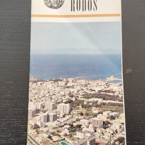 Τουριστικός οδηγός Greece Rodos No 21, 1970
