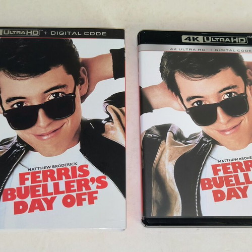 Ferris Bueller's Day Off 4K Ultra HD like new, comedy with subtitles