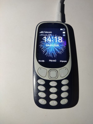 Nokia 3310 used, original blue phone with charger