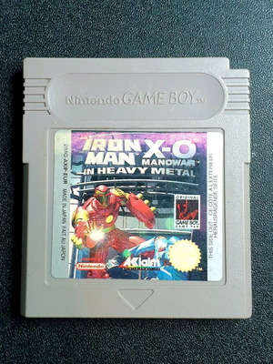 Iron Man X-O Manowar In Heavy Metal used for Nintendo Game Boy