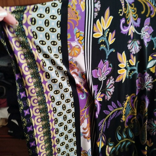 Tunic multicolored like new, size L