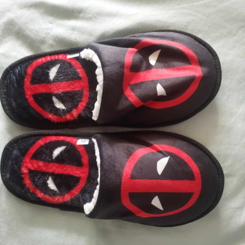 Deadpool slippers new, size 39-40 (medium)