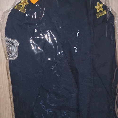 Carnival police costume like new for boy 2-4 years old