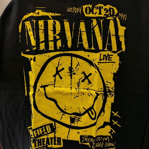 Nirvana T shirt brand new size Large